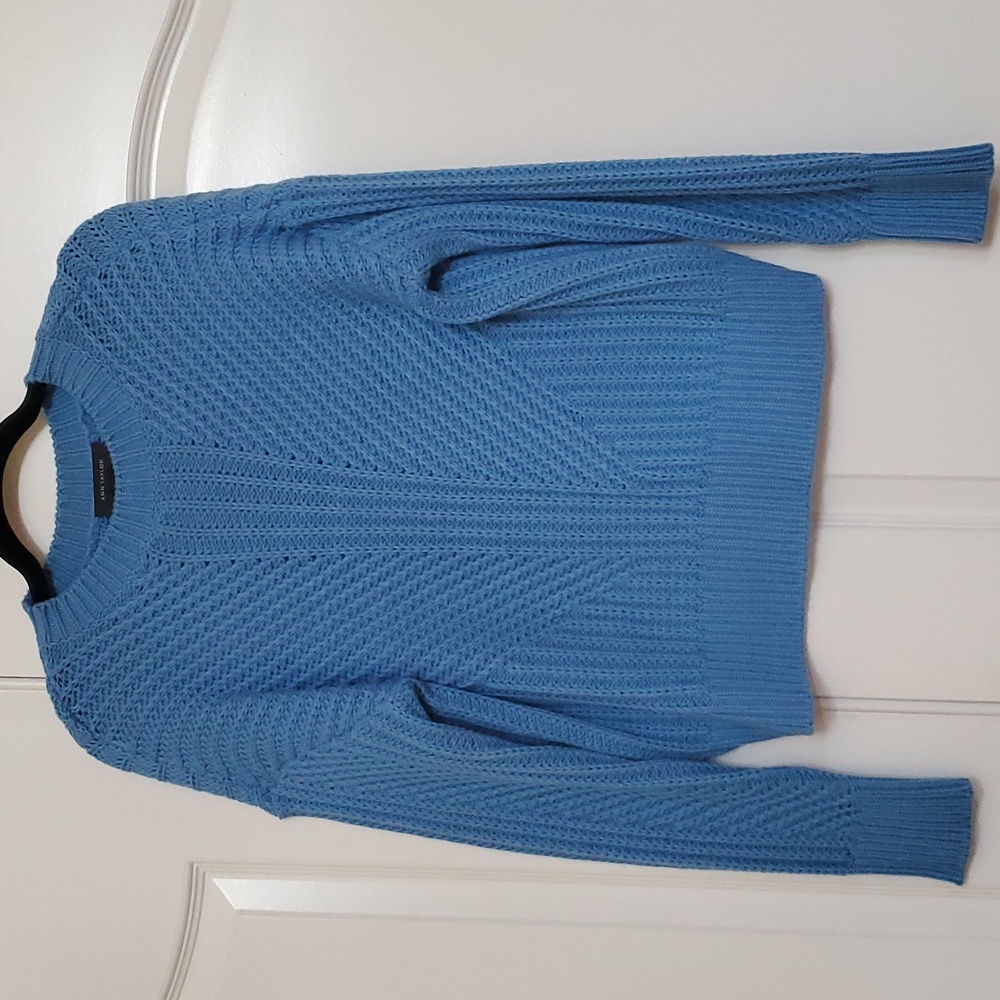 Crochet Crew Neck Sweater
